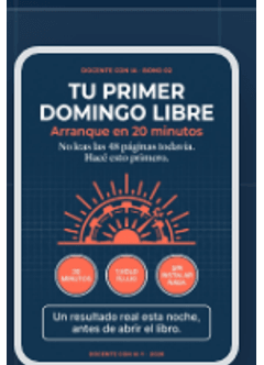 Tu primer domingo libre